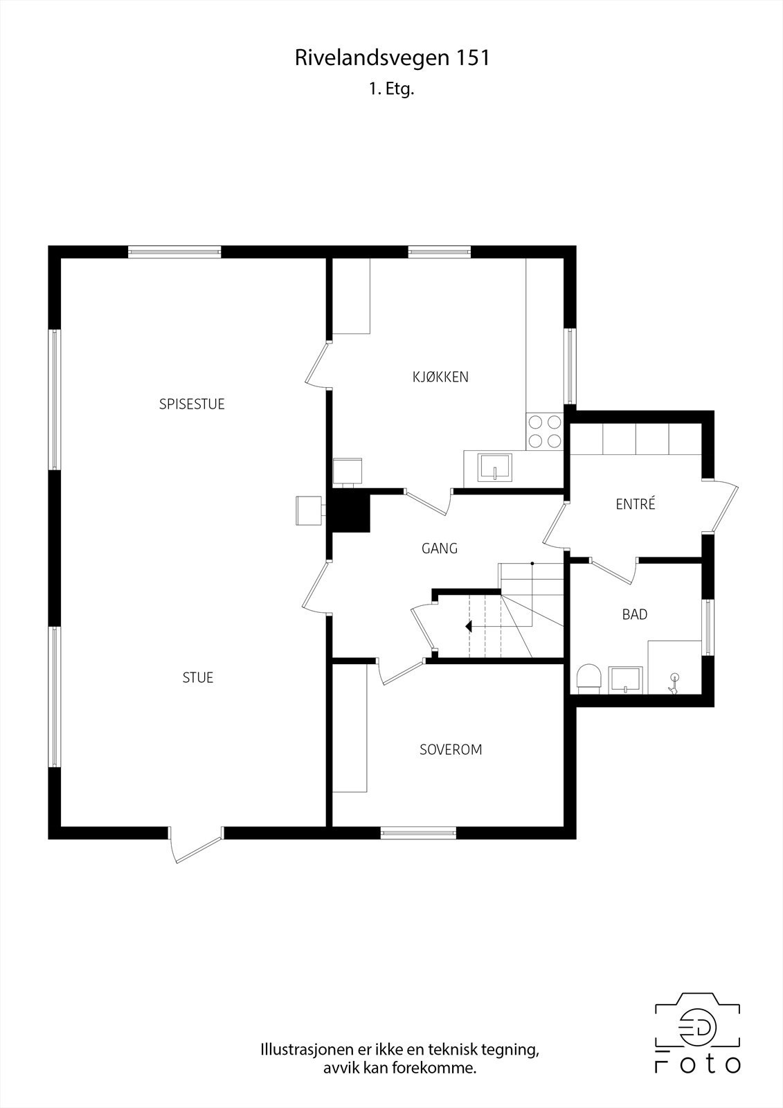 Rivelandsvegen151 1etg 2d Galleribilde