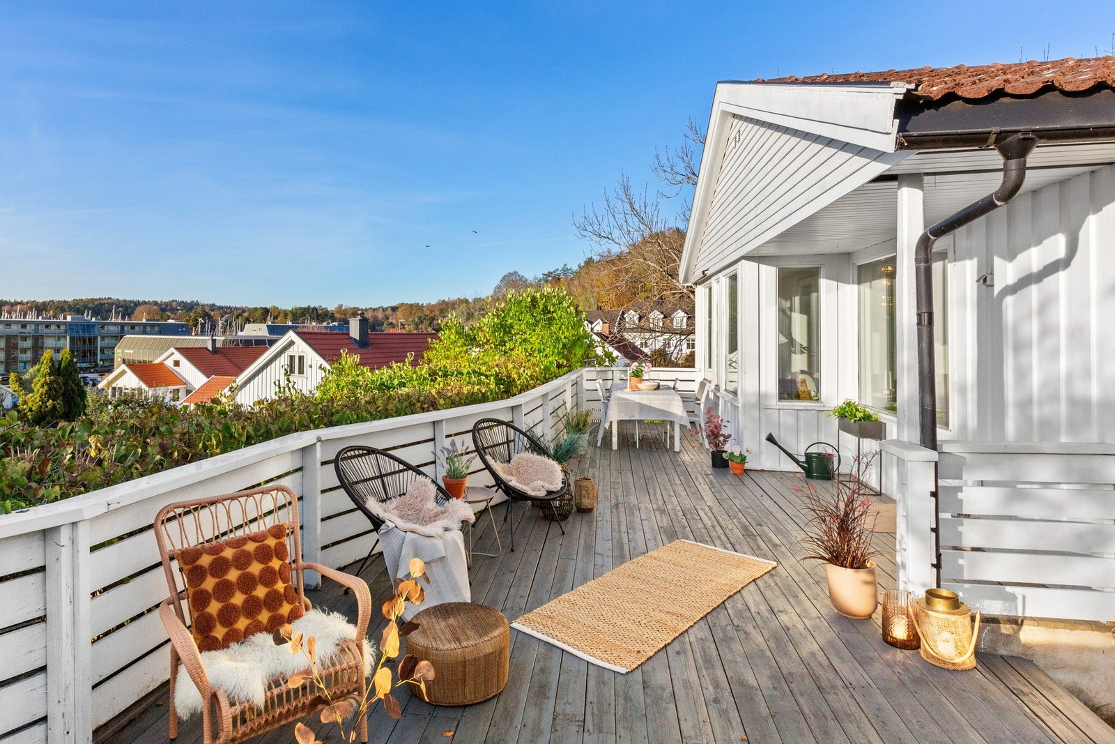 Midtsommers har man sol helt til klokken 23 Galleribilde