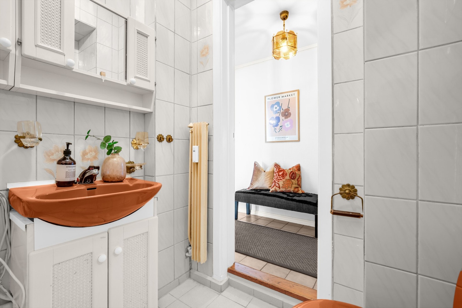 Det er også opplegg for vaskemaskin. Galleribilde