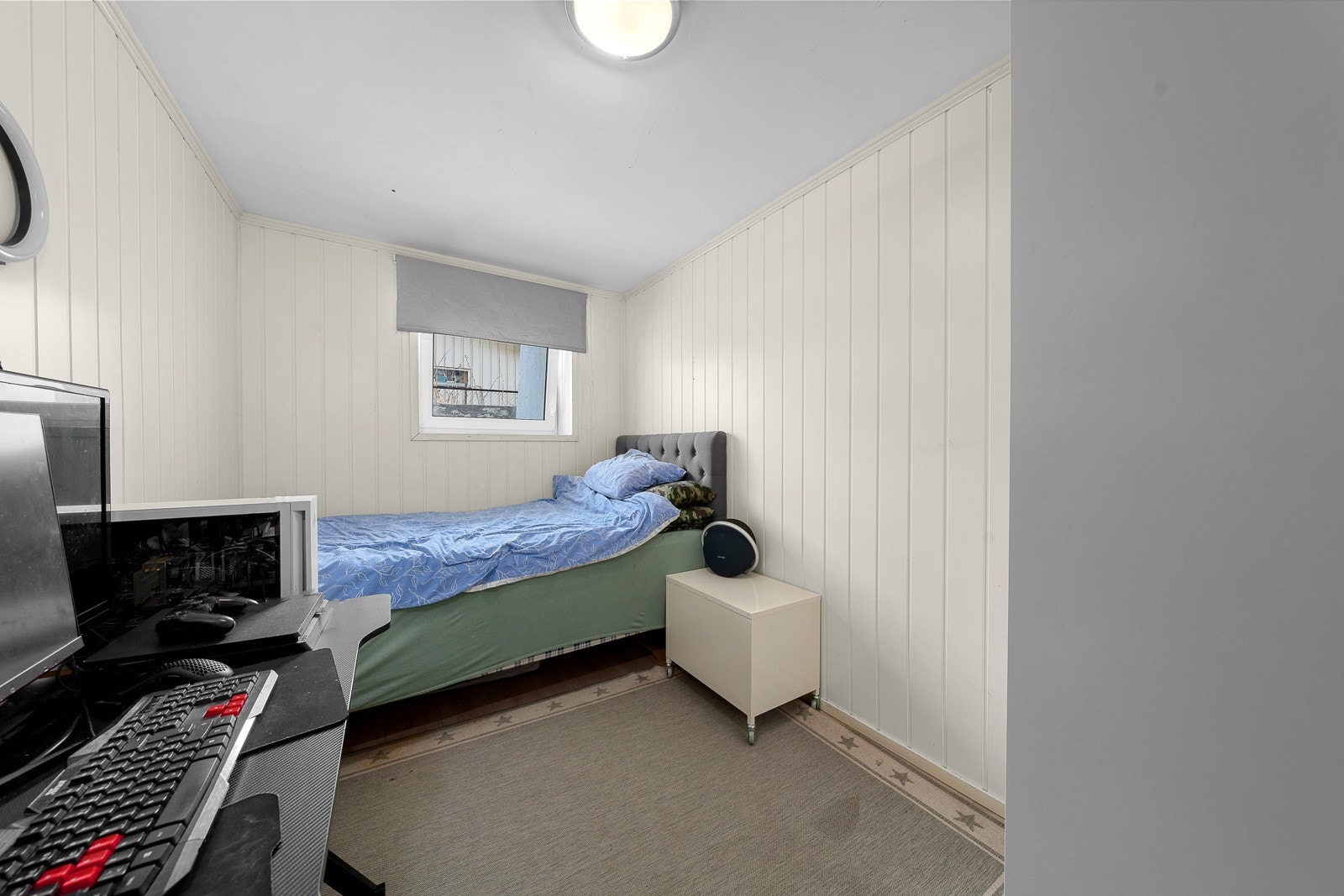 Innrederet rom. Galleribilde