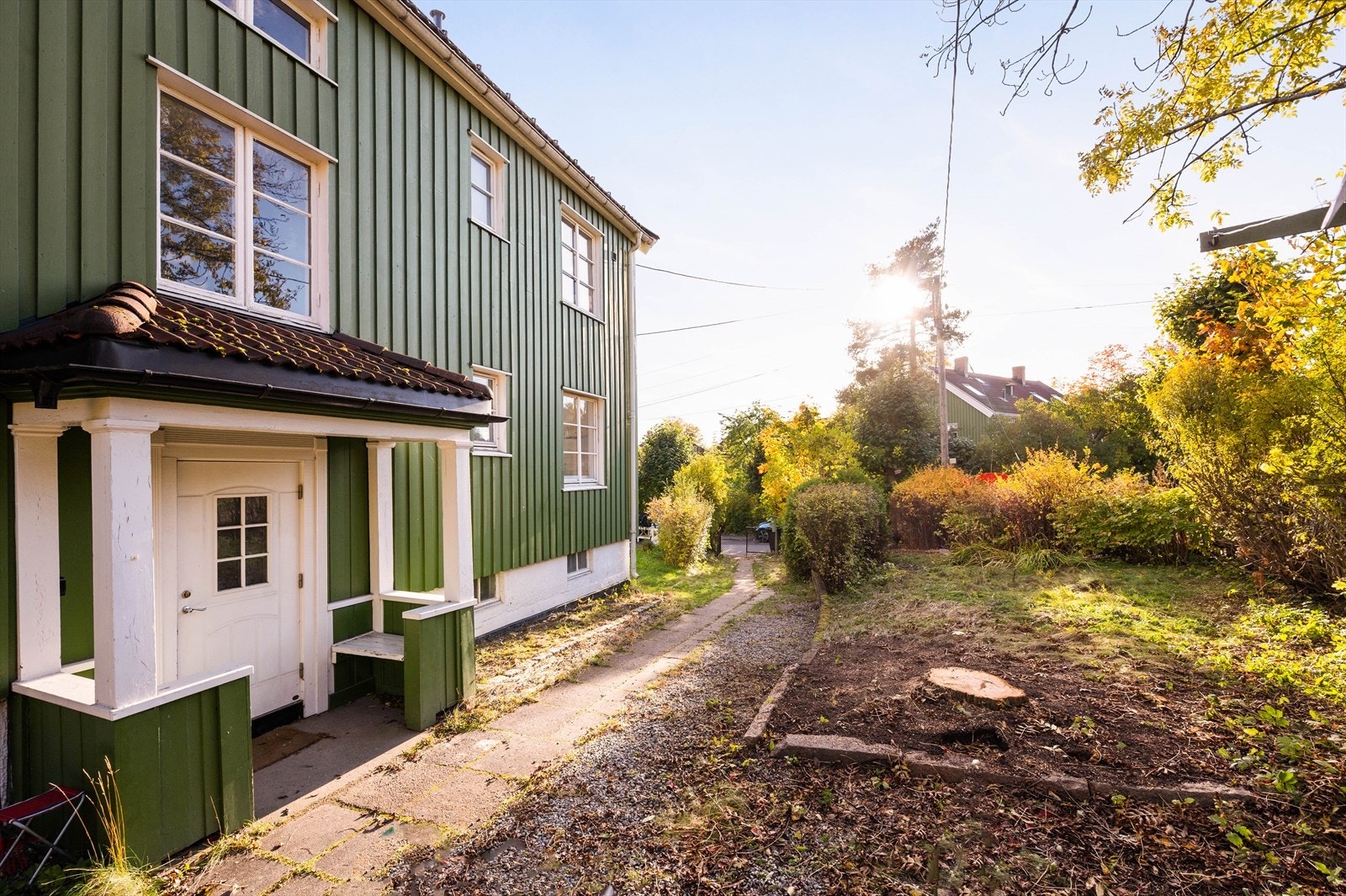 Adkomst/inngangsparti. Galleribilde