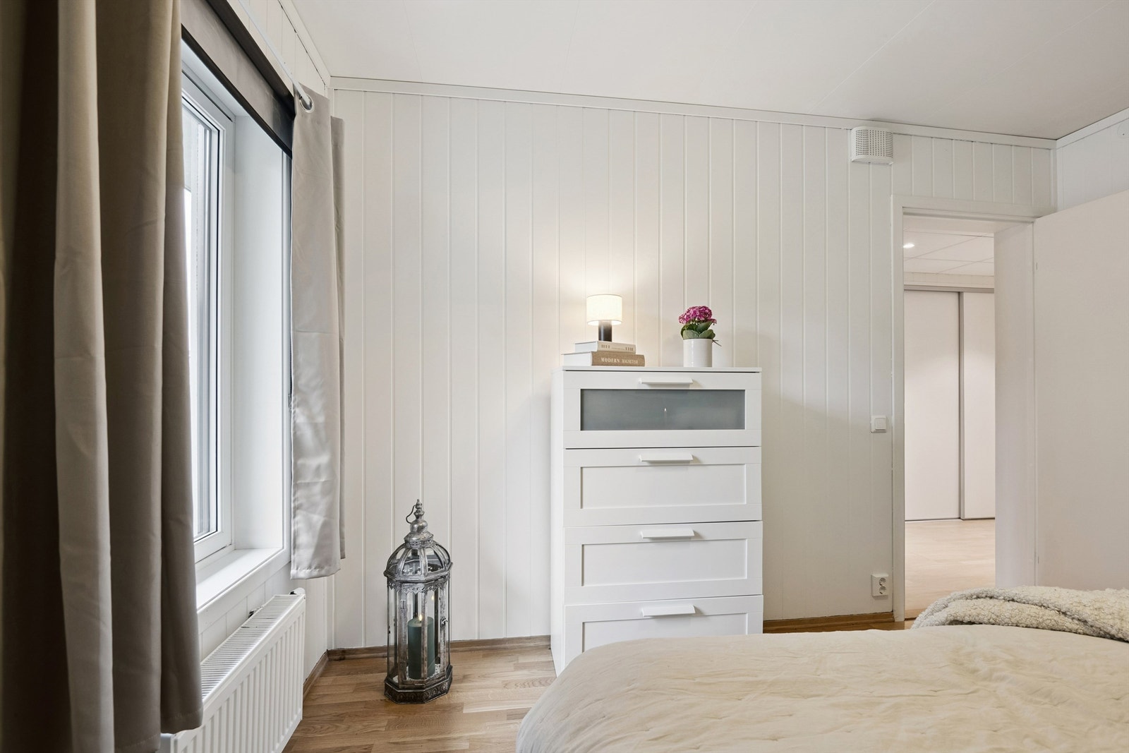 Oppvarming via fjernvarme gir en jevn og behagelig innetemperatur. Galleribilde