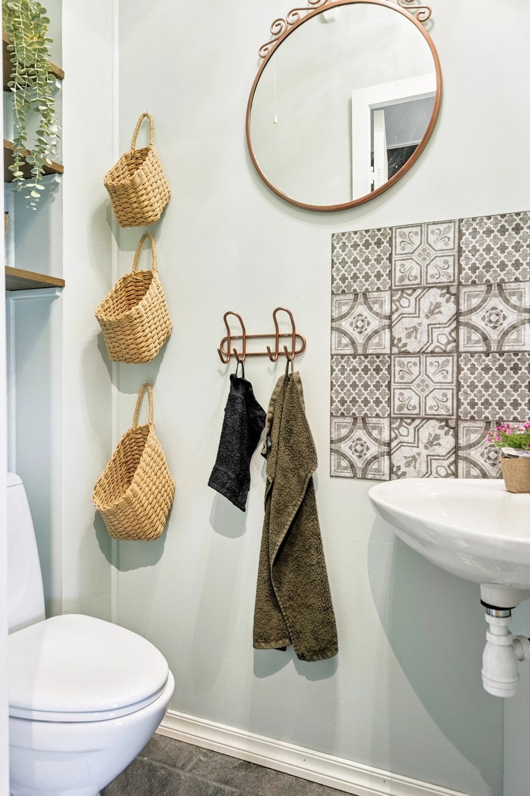 Toalettrom Galleribilde