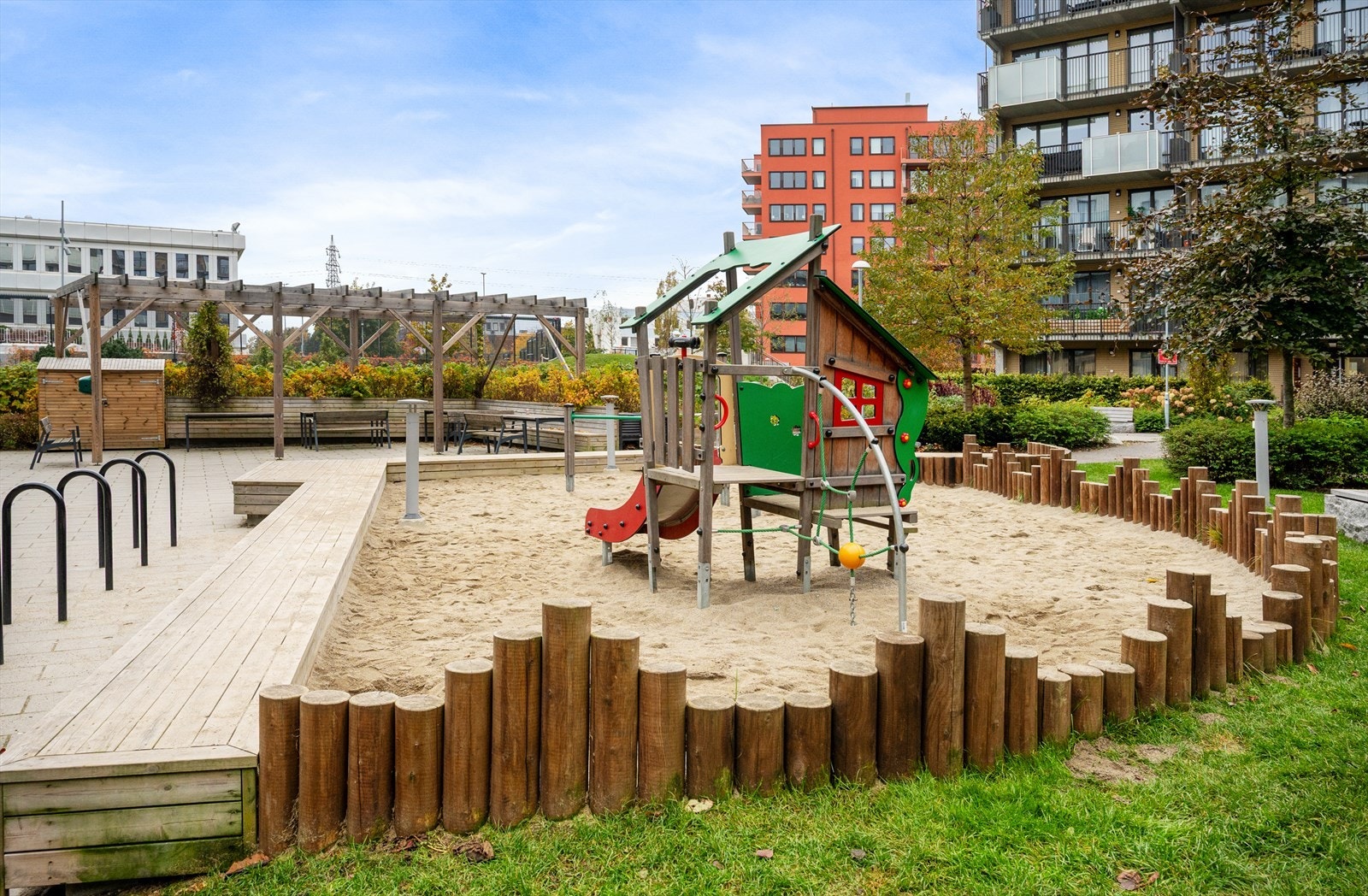 Fellesområder til glede for både store og små. Galleribilde