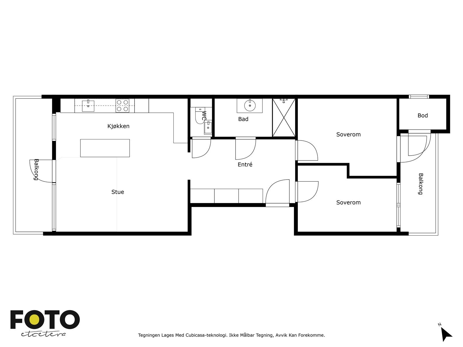 Plantegning Galleribilde