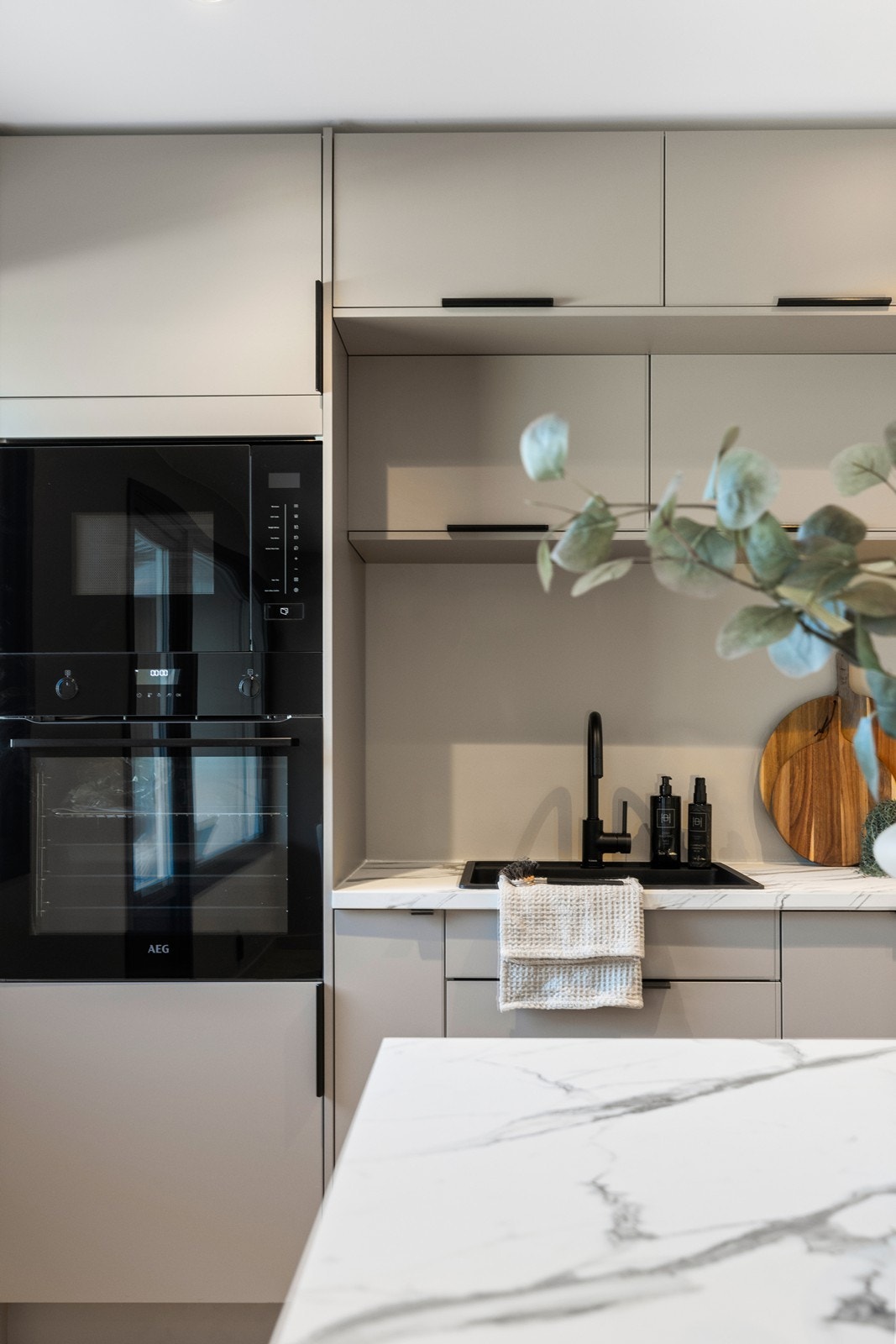 Deltalj kjøkken Galleribilde