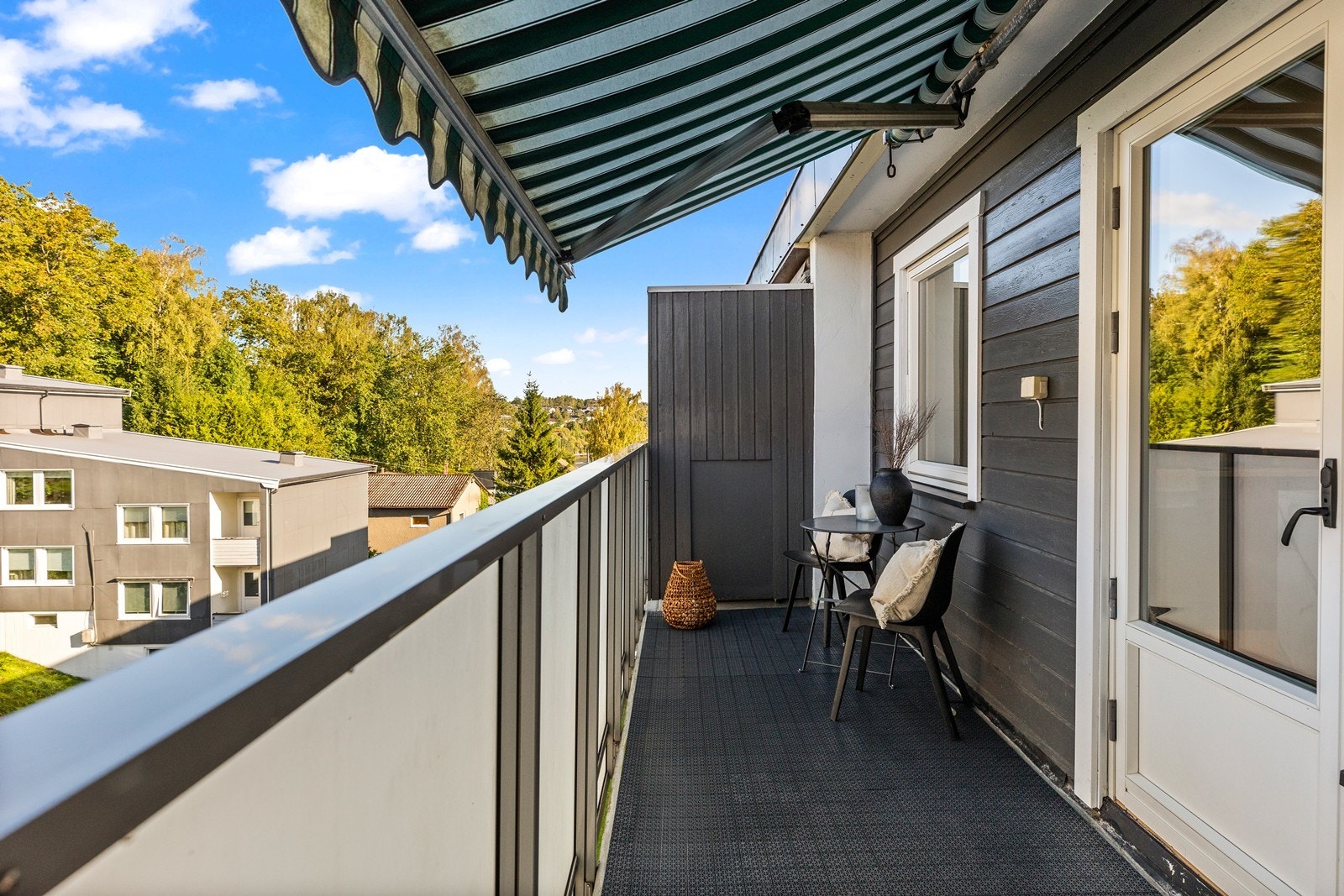 Veranda med utgang fra stue Galleribilde