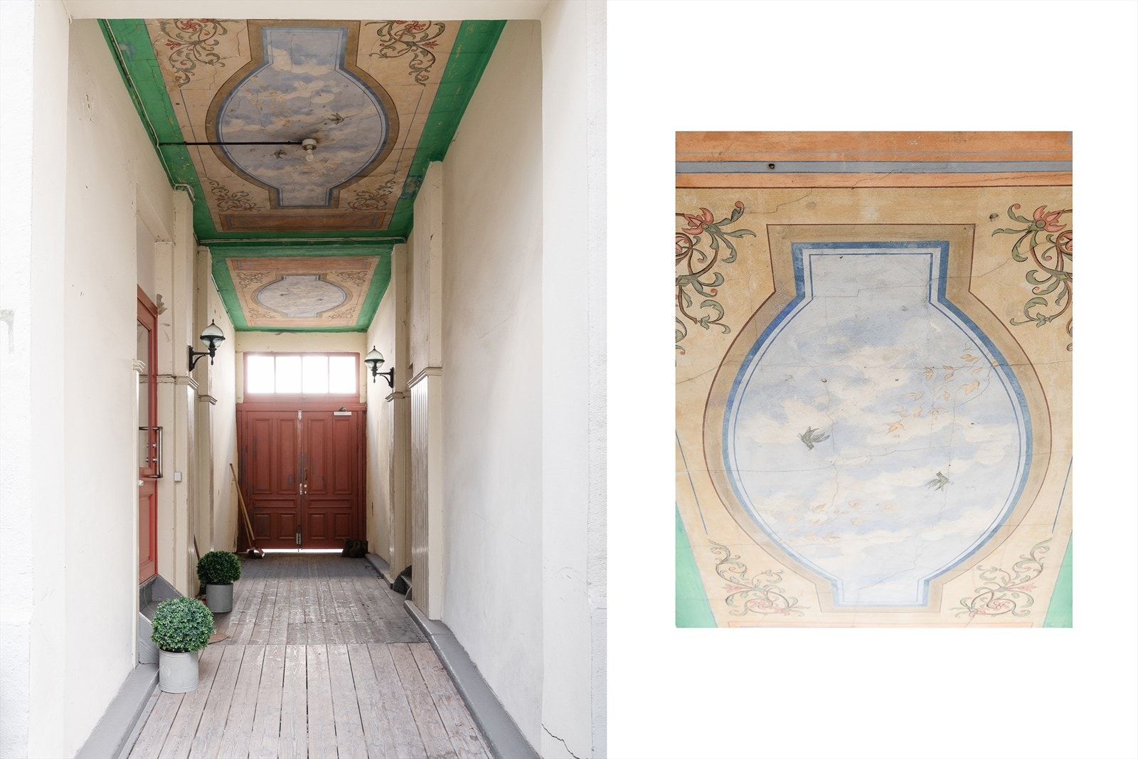 Leiligheten er beliggende i en klassisk og vakker bygård fra 1898 på populære Majorstuen. Galleribilde