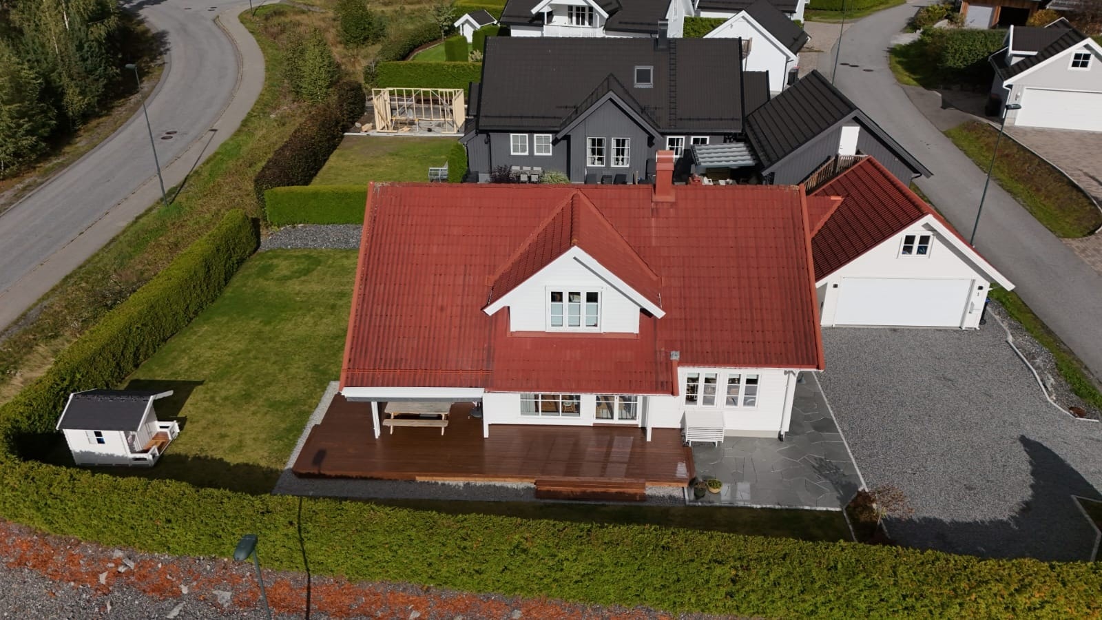 Dronebilde Galleribilde