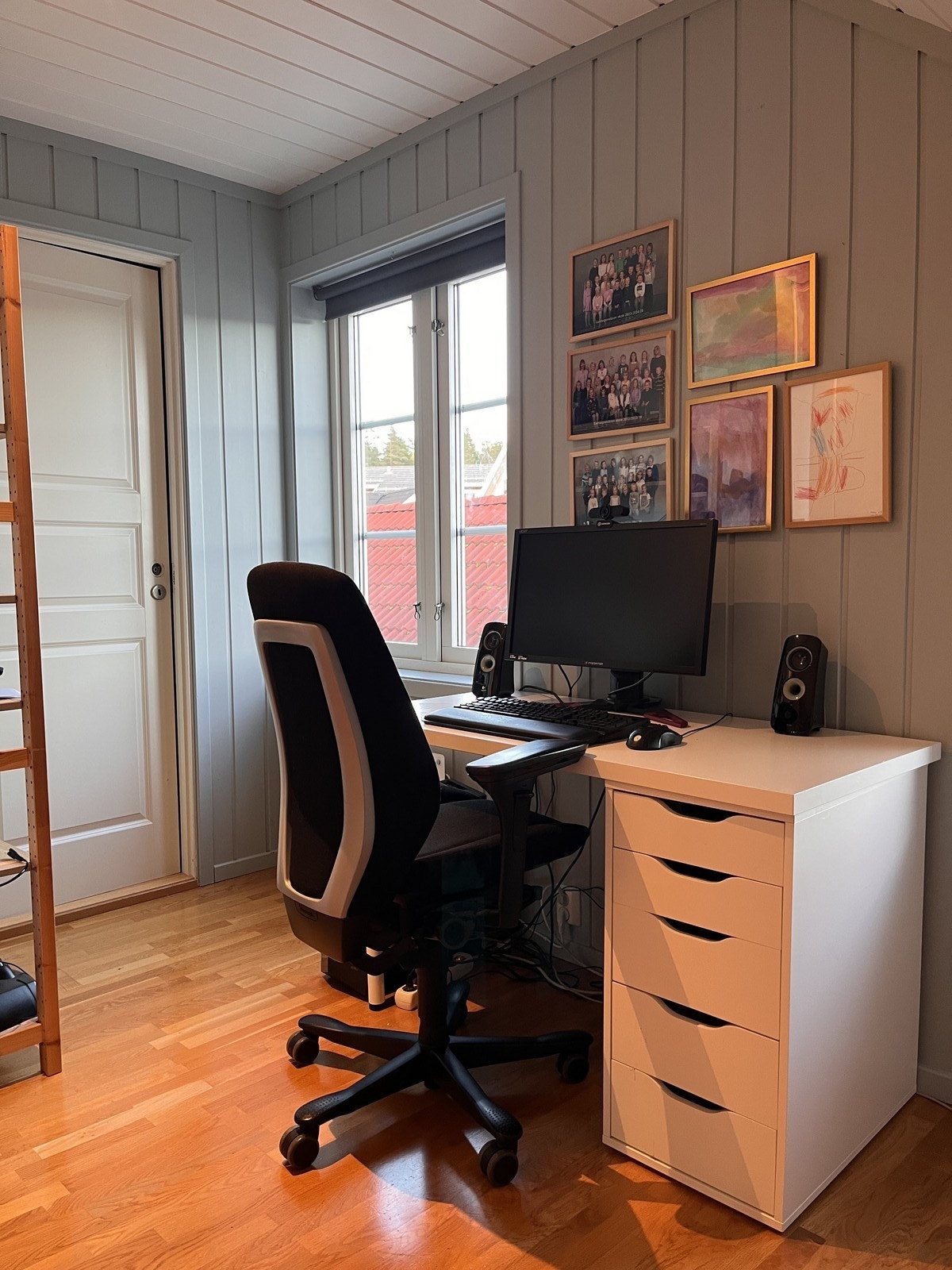 Det tredje soverommet i 2. etg har en bod på innsiden Galleribilde