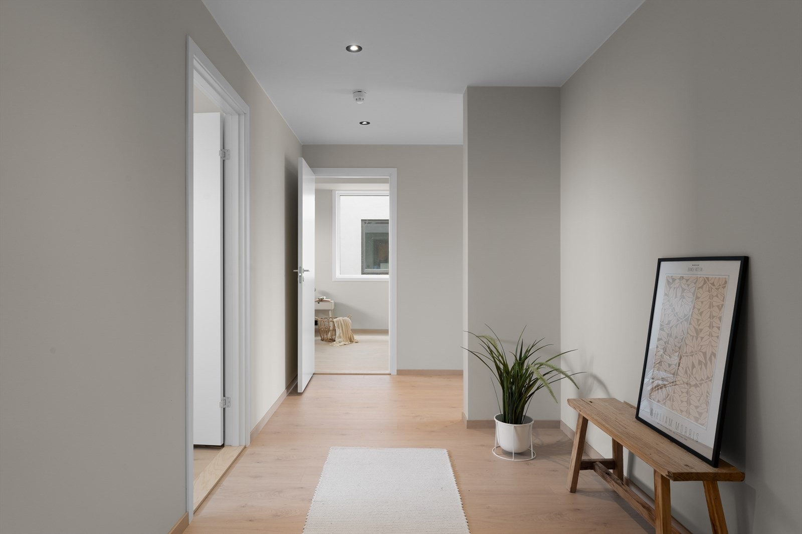 En lekker, påkostet og nyoppført leilighet med en attraktiv og barnevennlig beliggenhet på Ganddal. (Bilde tatt fra H0401) Galleribilde