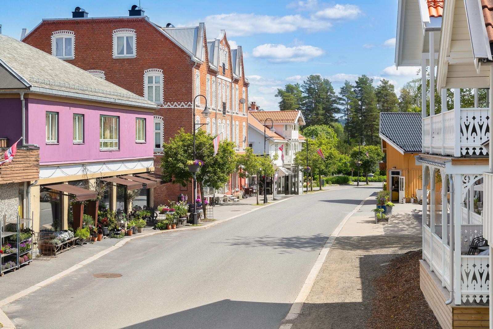 Ørje sentrum Galleribilde