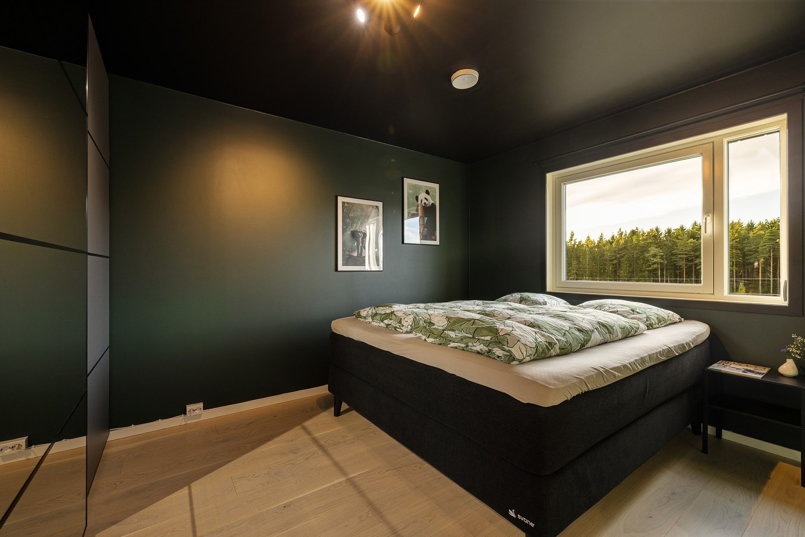 Boligens fire soverom er samlet på én flate i andre etasje. Galleribilde