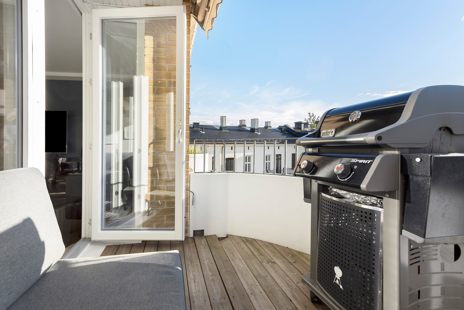 Her kan man nyte fine godværsdager. Galleribilde