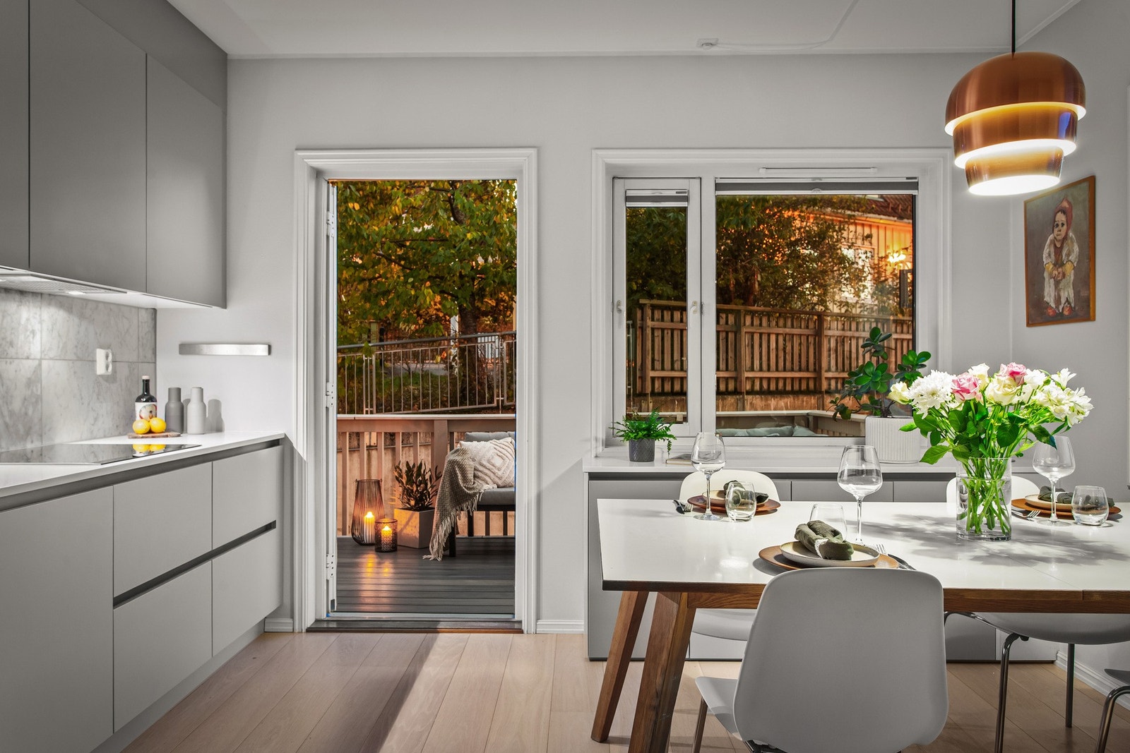 Leiligheten holder en gjennomgående meget god standard. Galleribilde