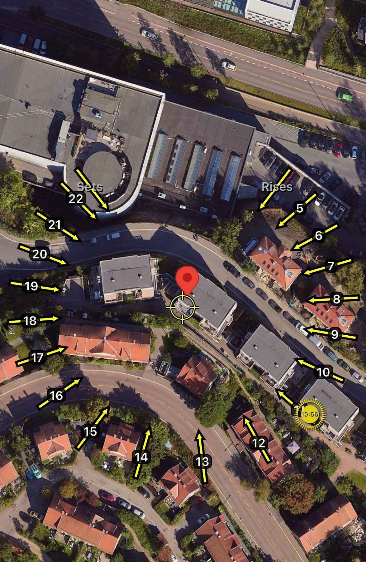 Fine solforhold på balkongen. Galleribilde