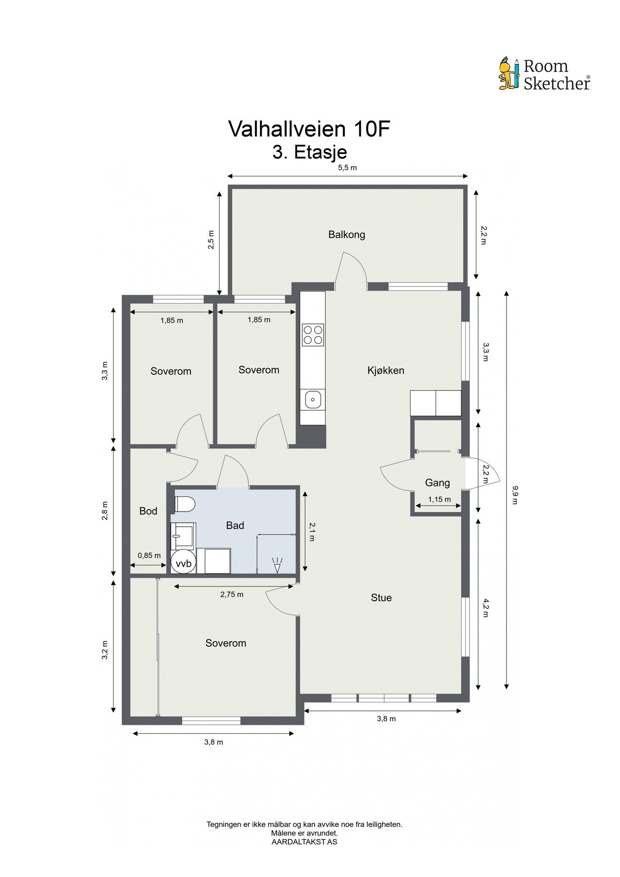 Planskisse. Galleribilde