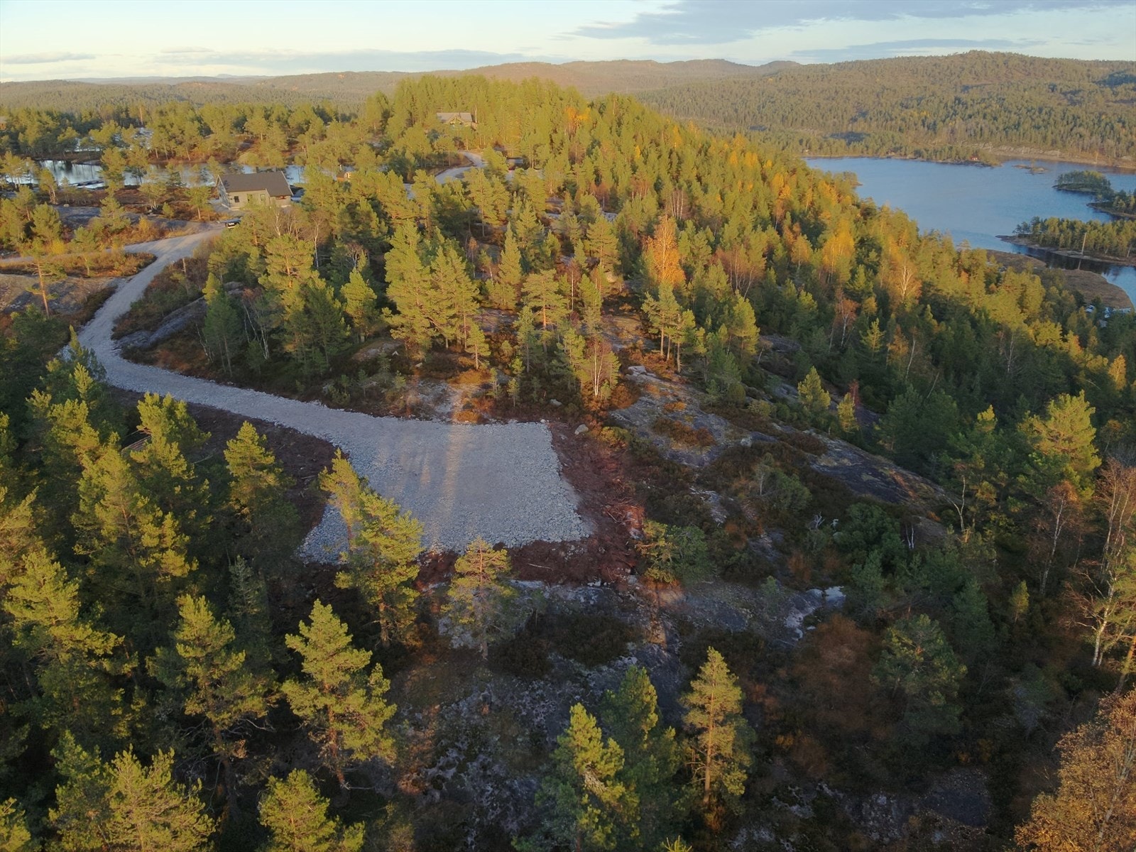 Opparbeidet kjørevei Galleribilde