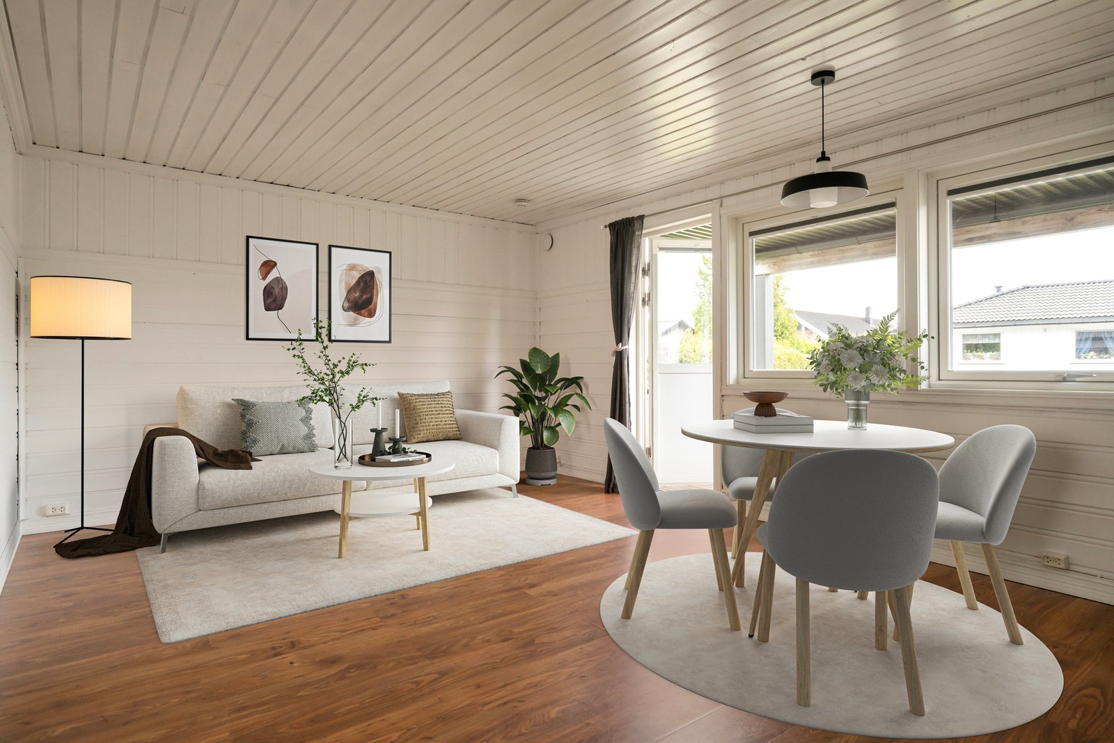 Innredet ved hjelp av digital styling Galleribilde