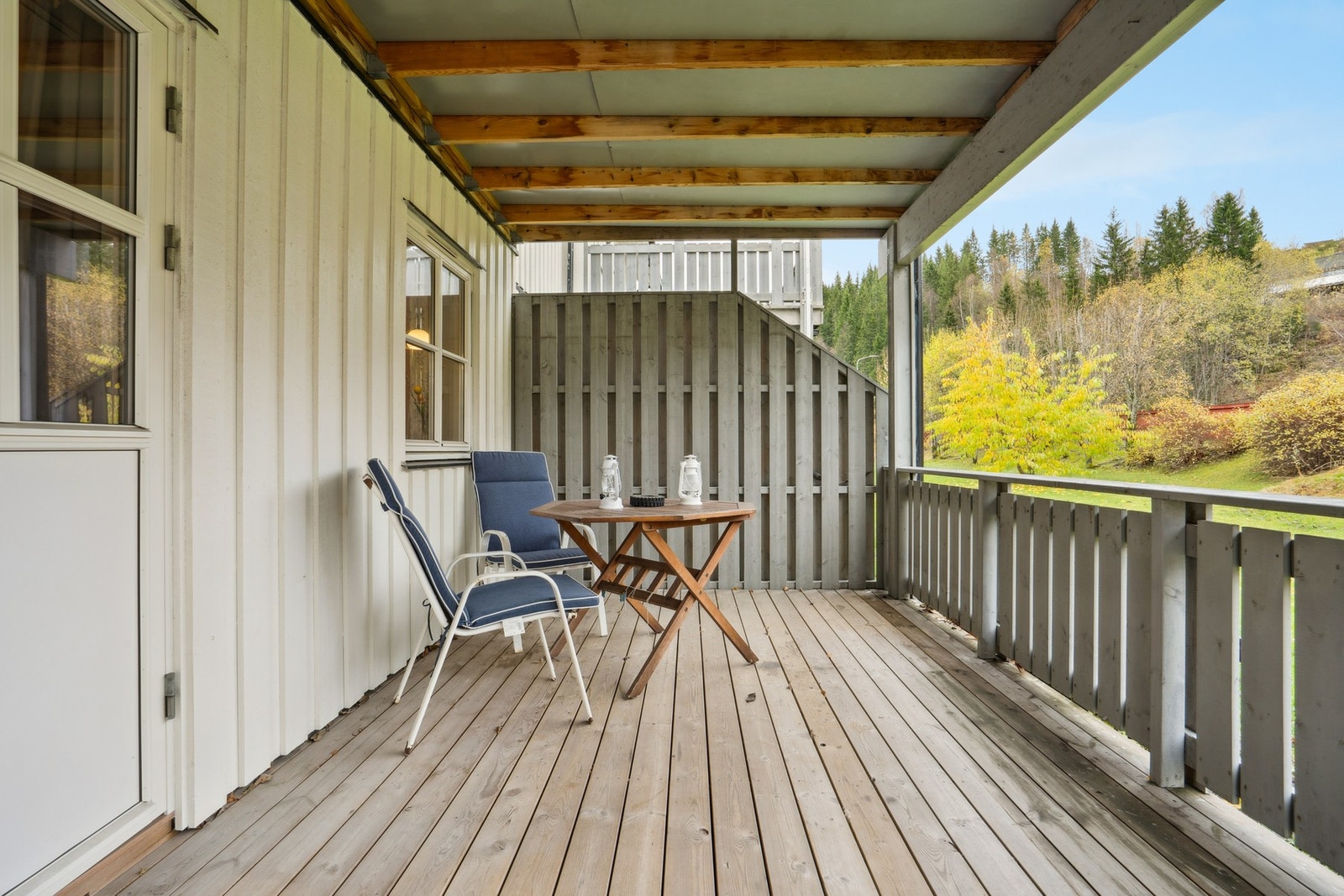 Sørvendt terrasse på ca. 22 m2. Galleribilde