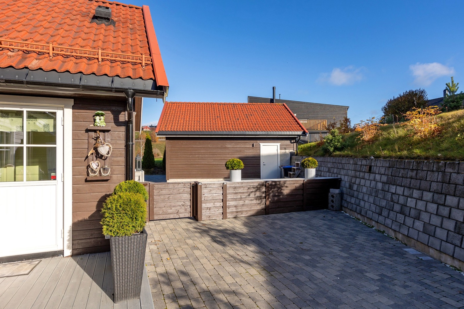 Nytt skille er satt opp mellom disse to boenhetene Galleribilde