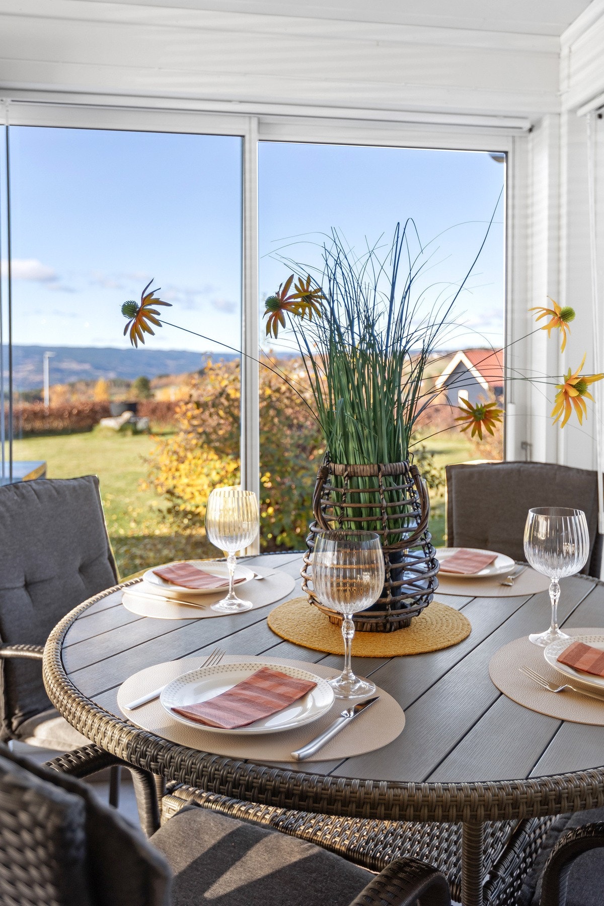 Vinterhagen, her kan man forlenge sommeren eller starte den ekstra tidlig på våren Galleribilde