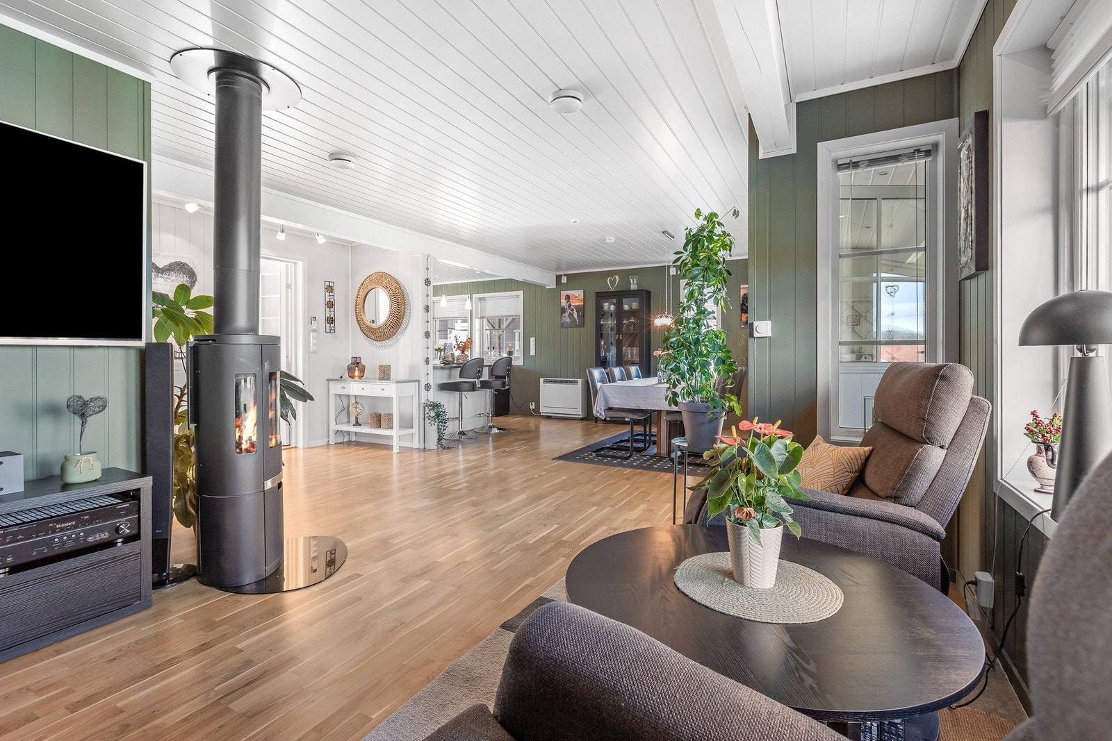 Åpen og hyggelig løsning Galleribilde