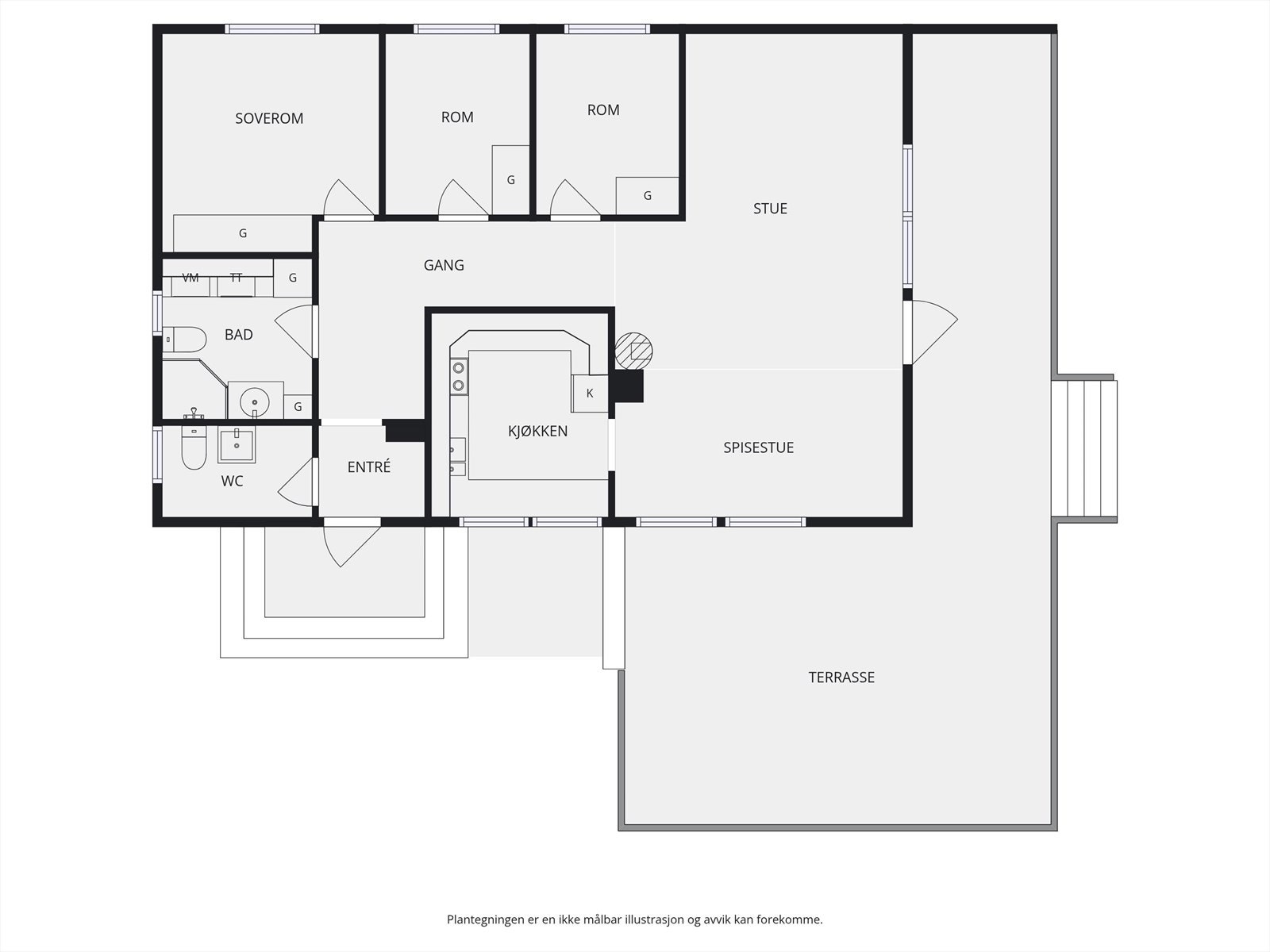 Plantegning. Galleribilde