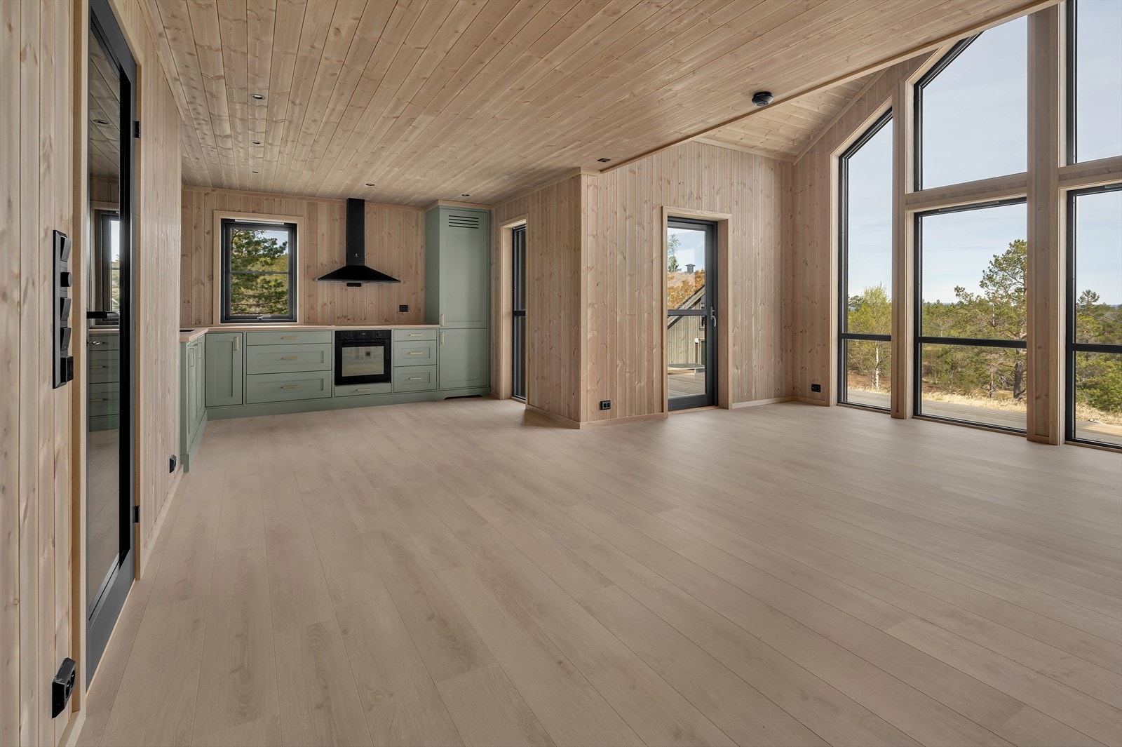 Åpen stue/kjøkken løsning Galleribilde