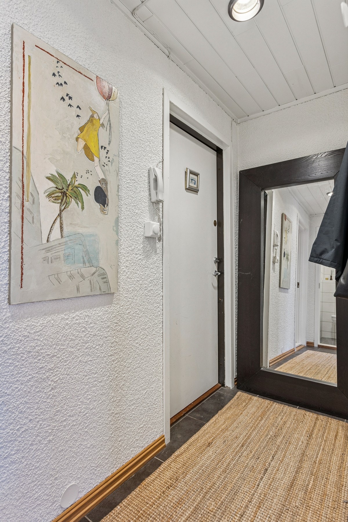 Lys og fin entrè. Galleribilde