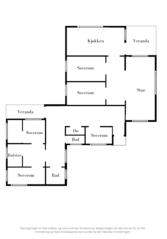 Plantegning Galleribilde