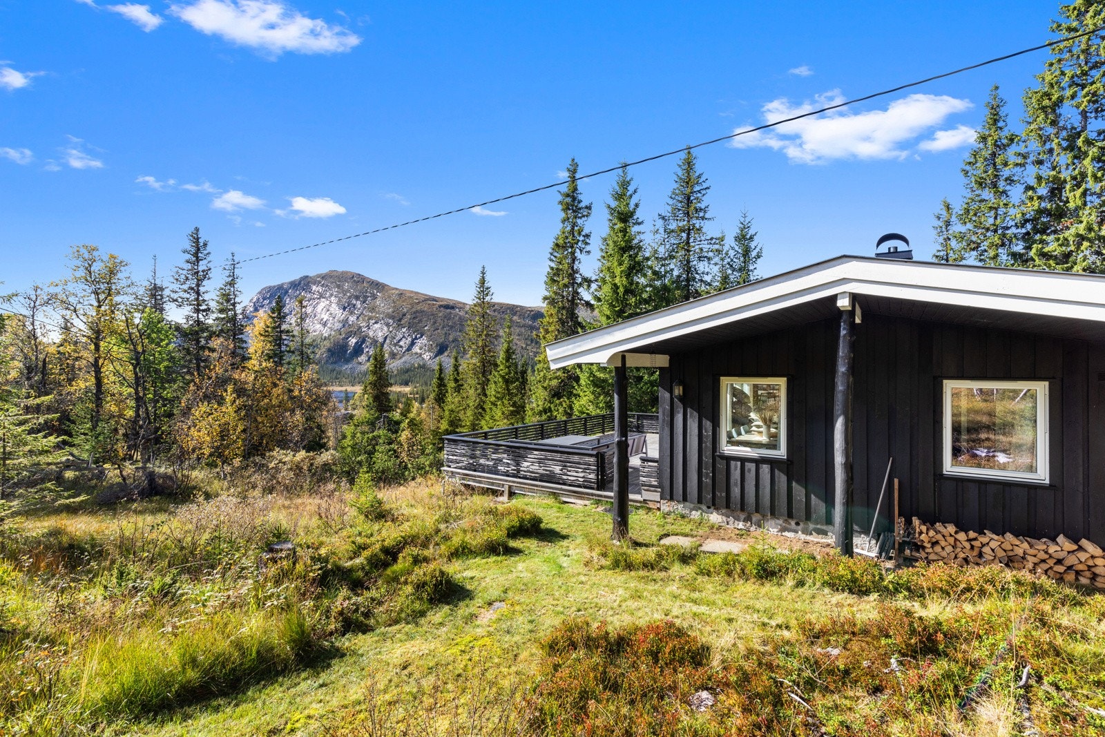 Eiendommen har en selveiertomt på 1 007 m² Galleribilde