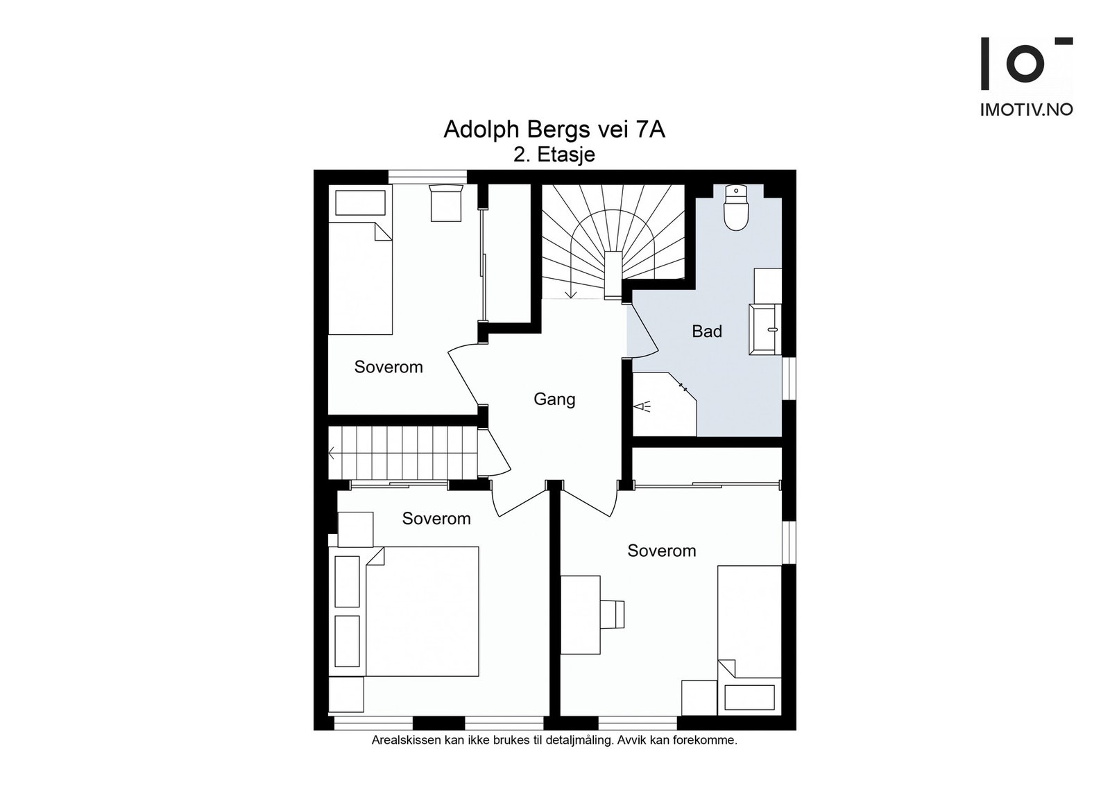 Plantegning 2. etasje. Galleribilde