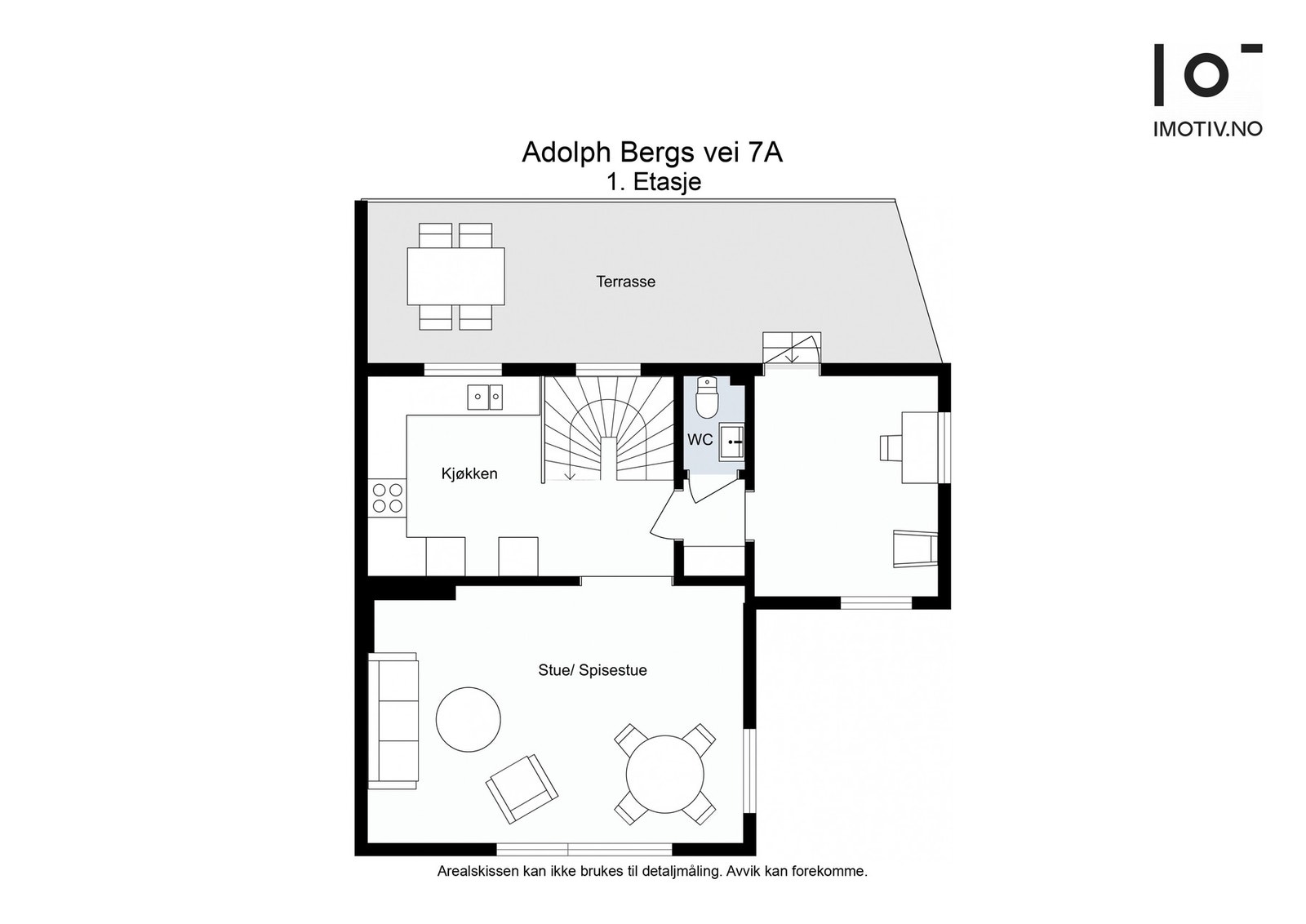 Plantegning 1. etasje. Galleribilde