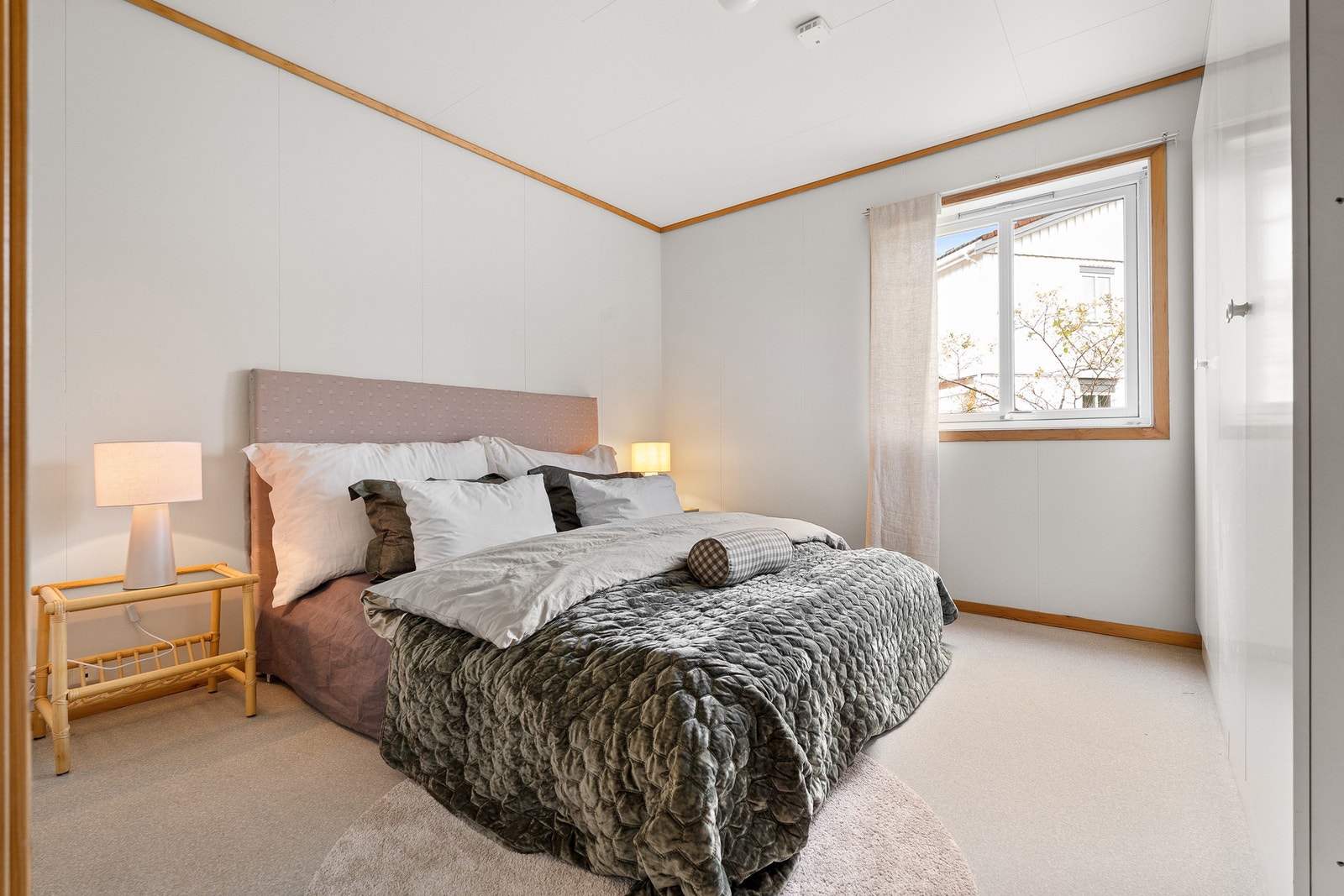 Hovedsoverommet er på 10,5 kvm. Galleribilde