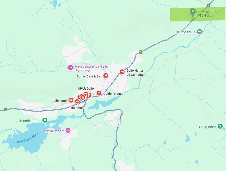 Nærhet til Geilo Galleribilde