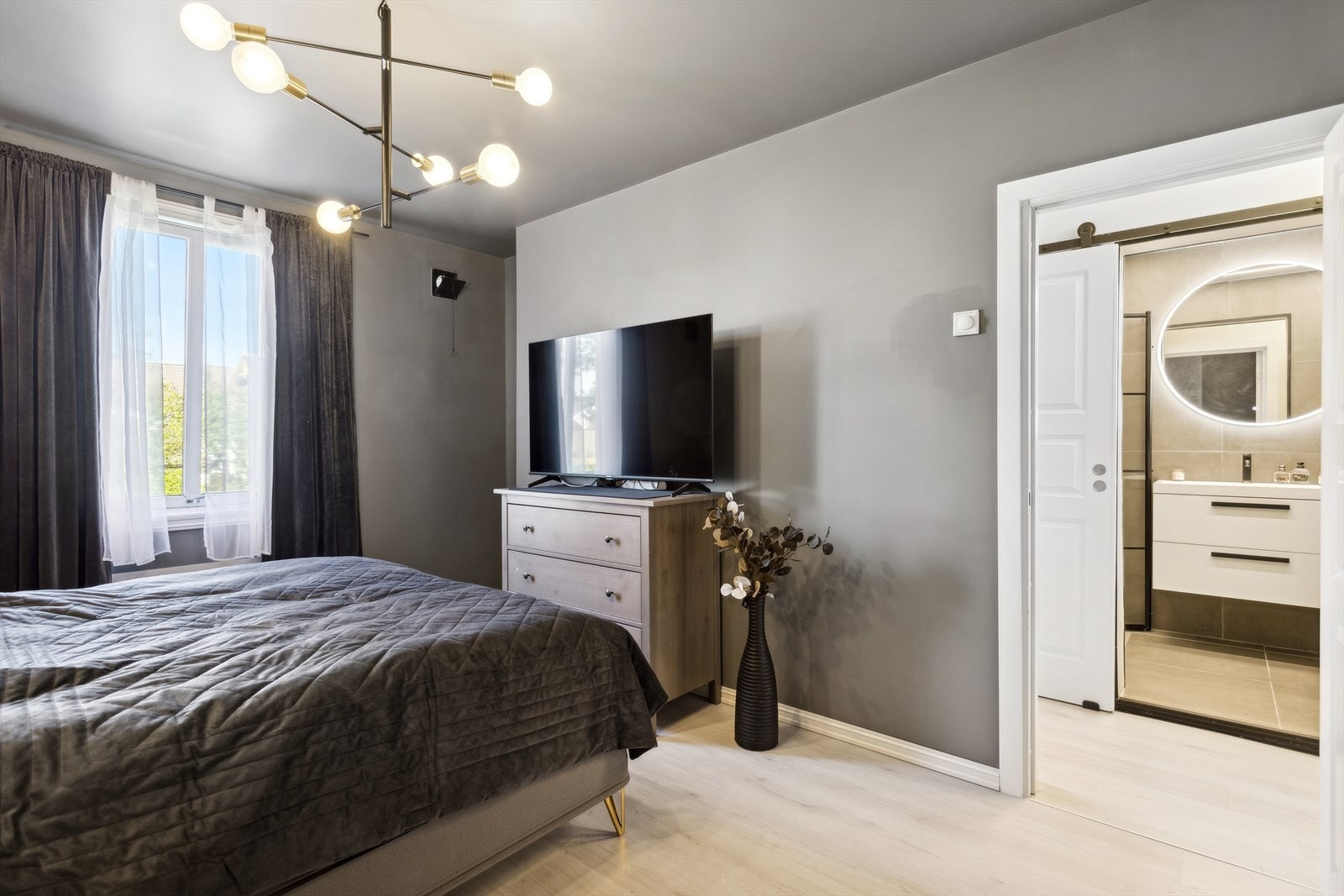 Et pent soverom for ro og en god natts søvn. Galleribilde