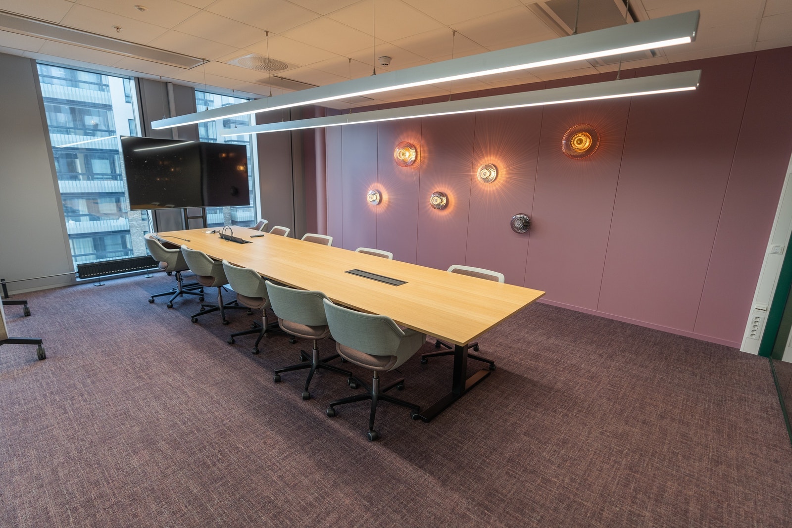 Fri tilgang til flotte felles møterom. Galleribilde