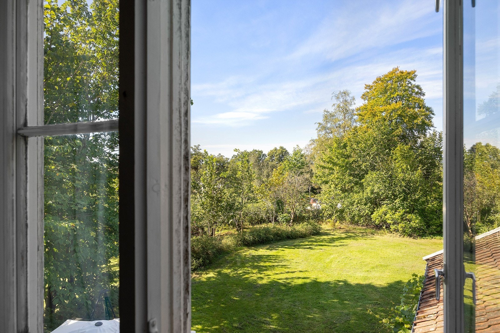 Utsikt fra soverom i 2. etasje. Galleribilde