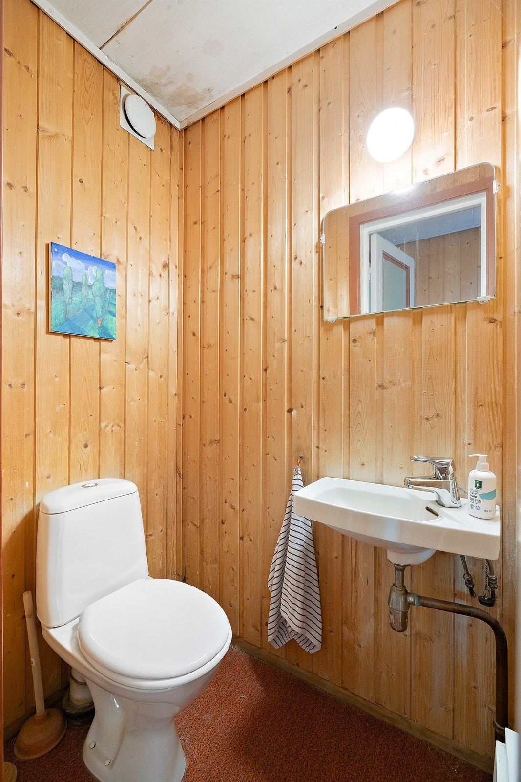 Toalettrom, hoveddel. Galleribilde