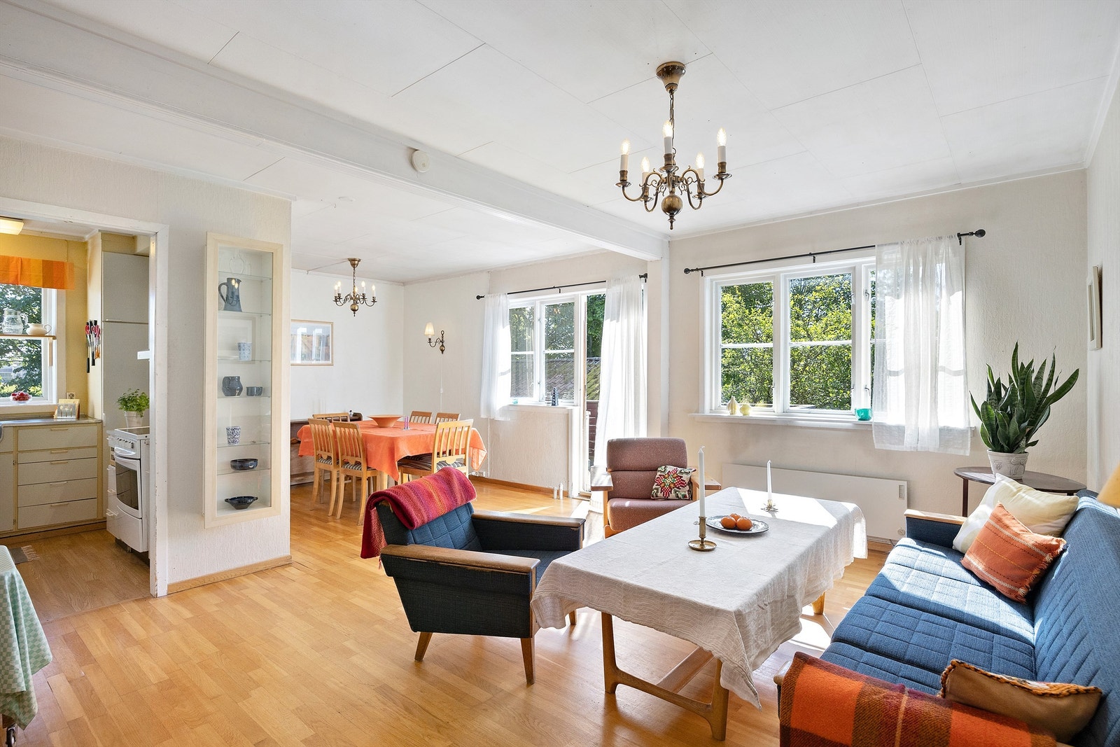 Stue i leilighet. Galleribilde