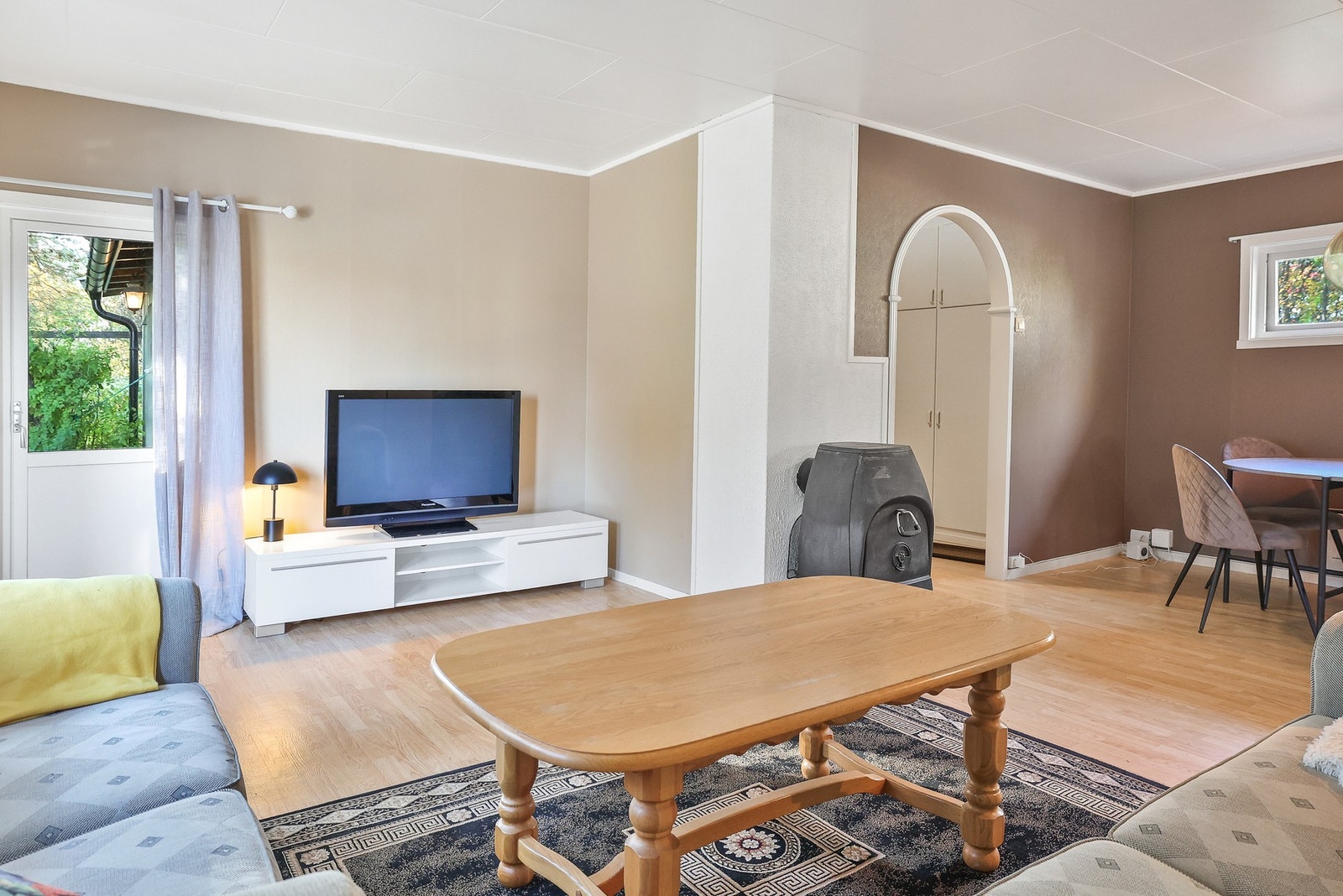 Det er gode muligheter for å tilføye eget preg i form av kunst og dekor. Galleribilde