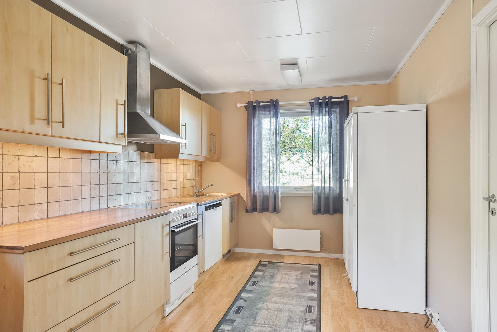 Det er frittstående hvitevarer. Galleribilde