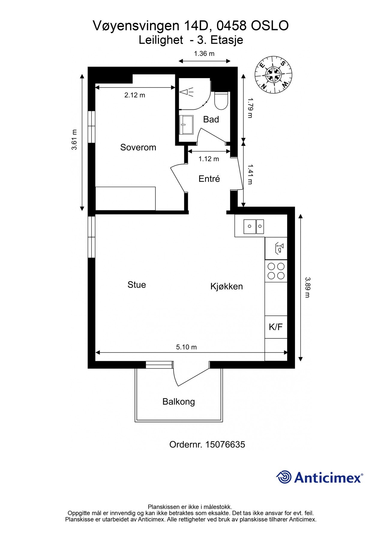 Planløsning. Galleribilde