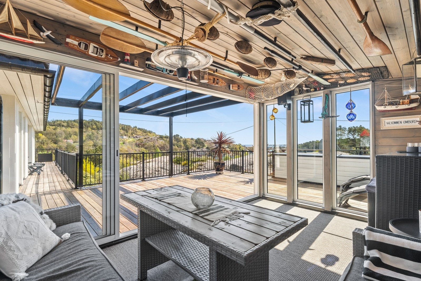 med maritim innredning Galleribilde