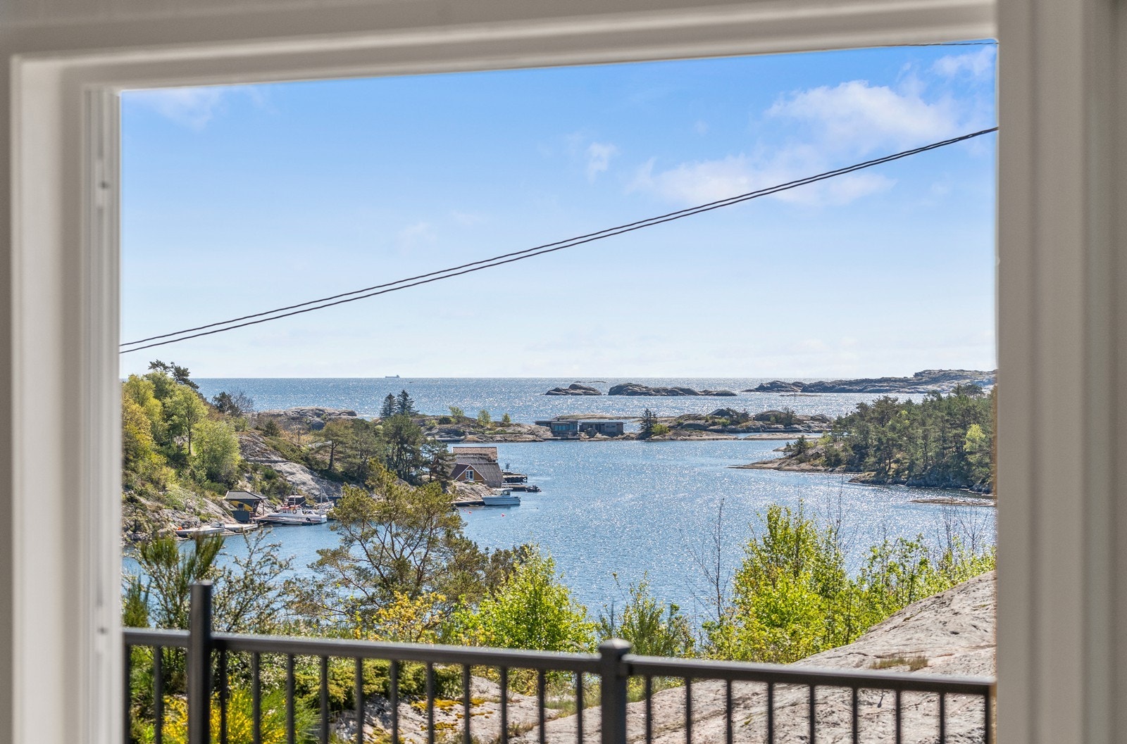 Utsikt fra huset Galleribilde