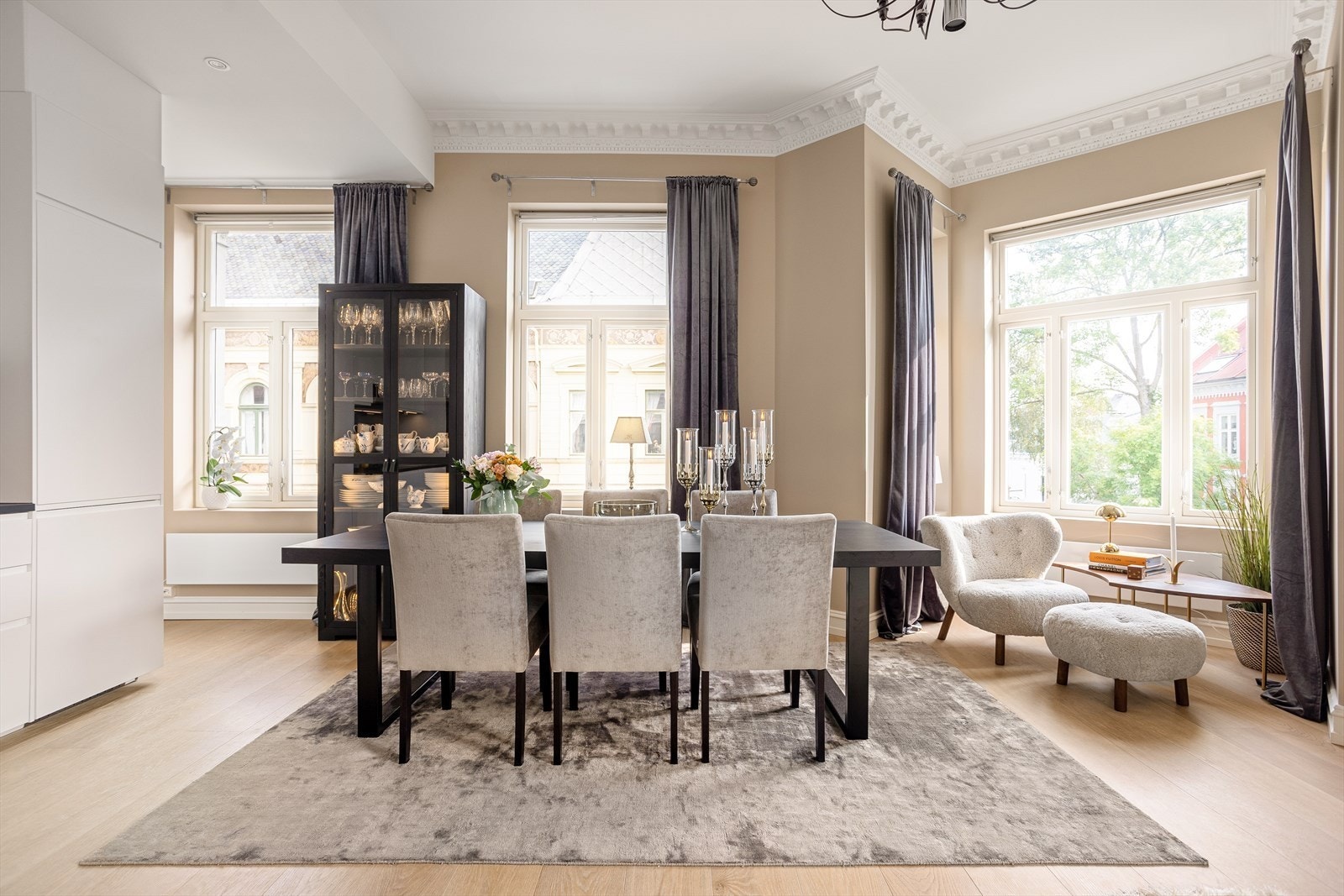 Plass til større spisebord Galleribilde