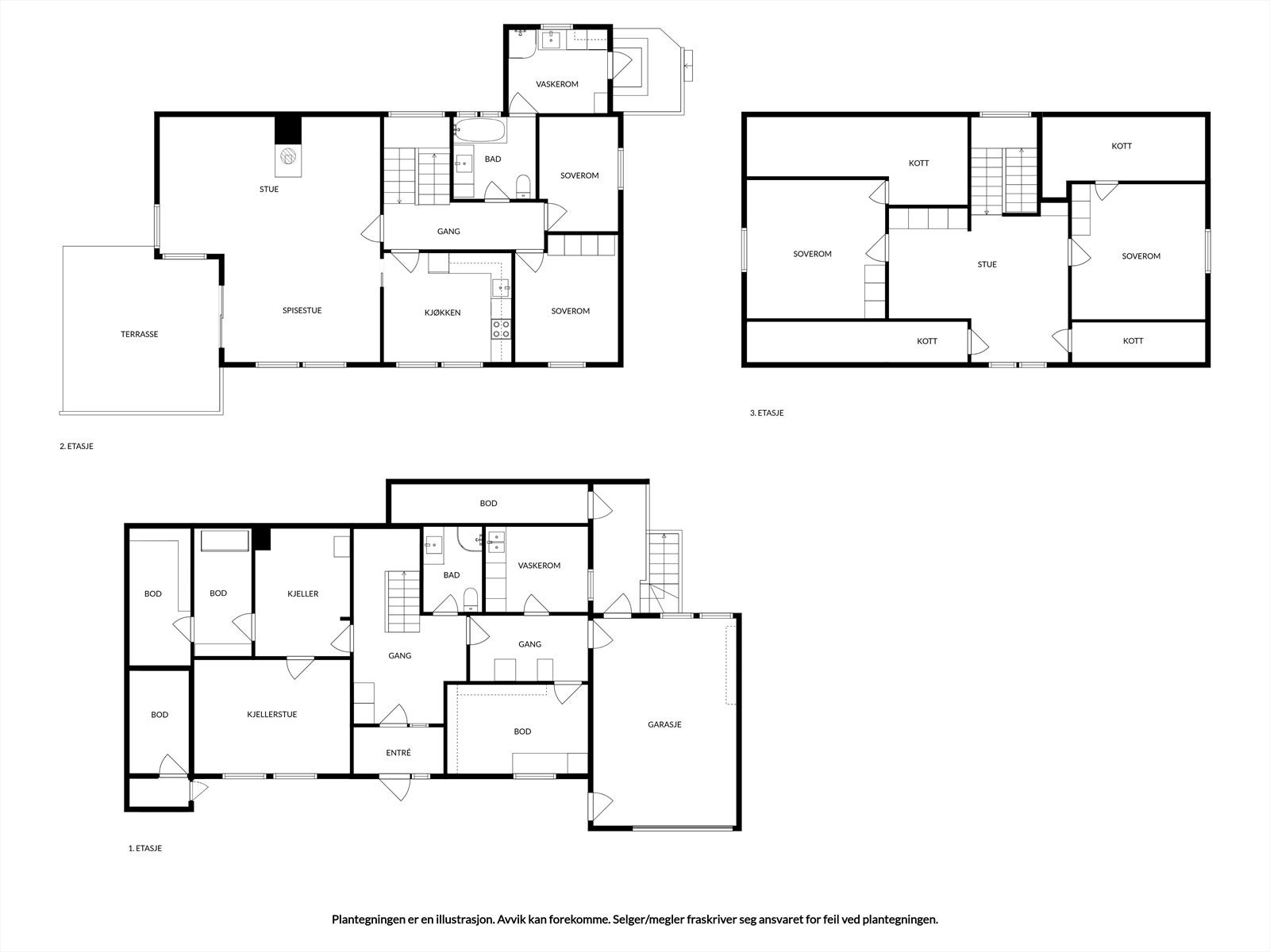 - Plantegning - Galleribilde