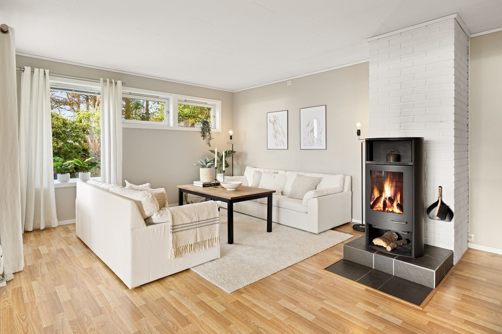 - Peisovn og varmepumpe fra 2022 sørger for god temperatur året rundt - Galleribilde