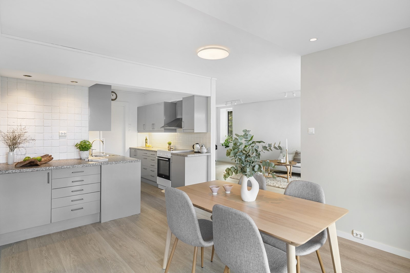 - God plass til å underholde gjester mens man kokkelerer - Galleribilde